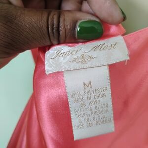 Inner Most Pink Satin Pajama Set